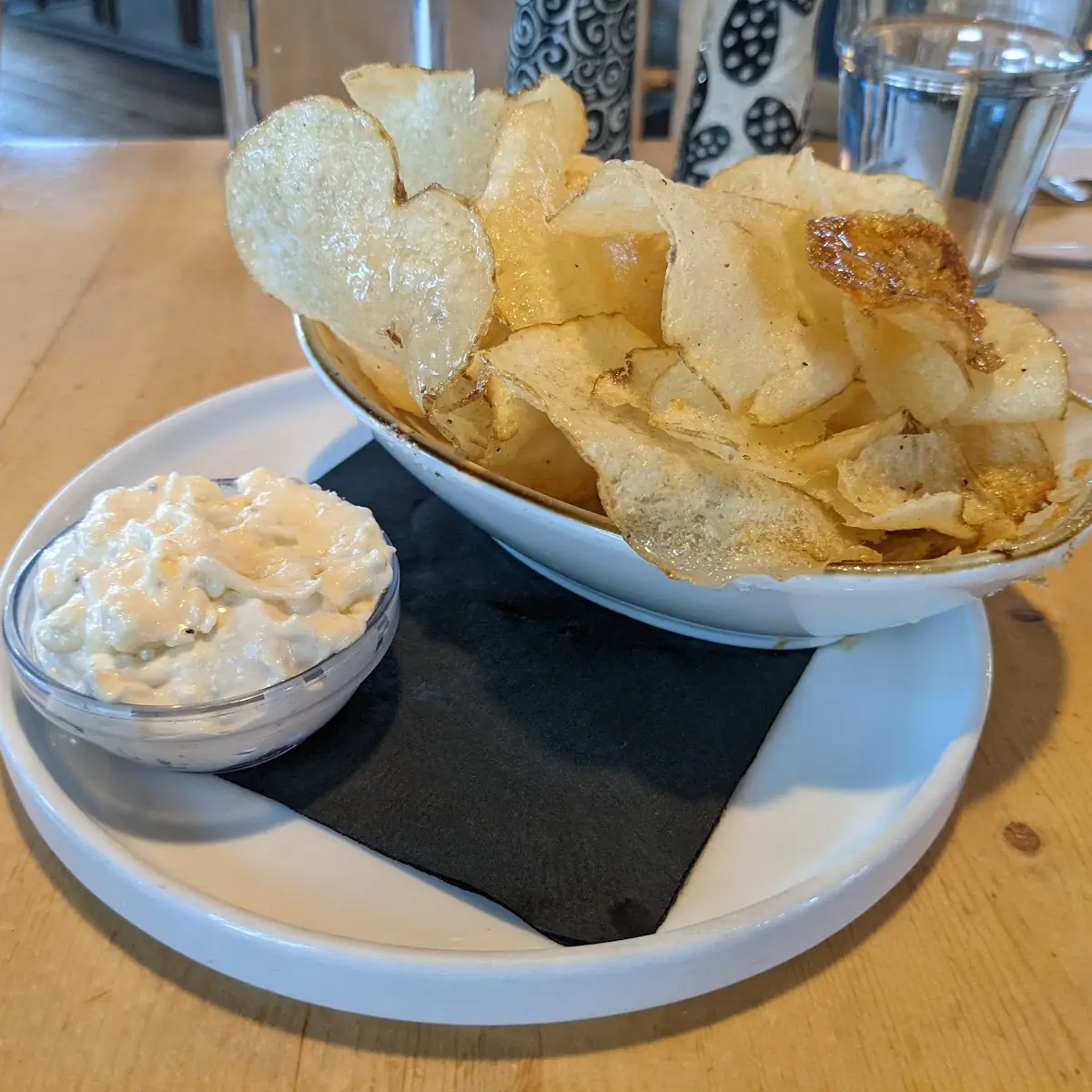 House Potato Chips with Dip