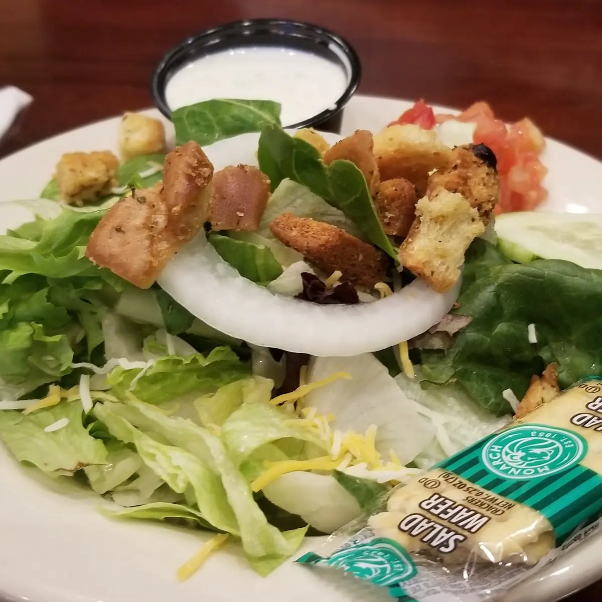Side Salad with Your Choice of Dressing