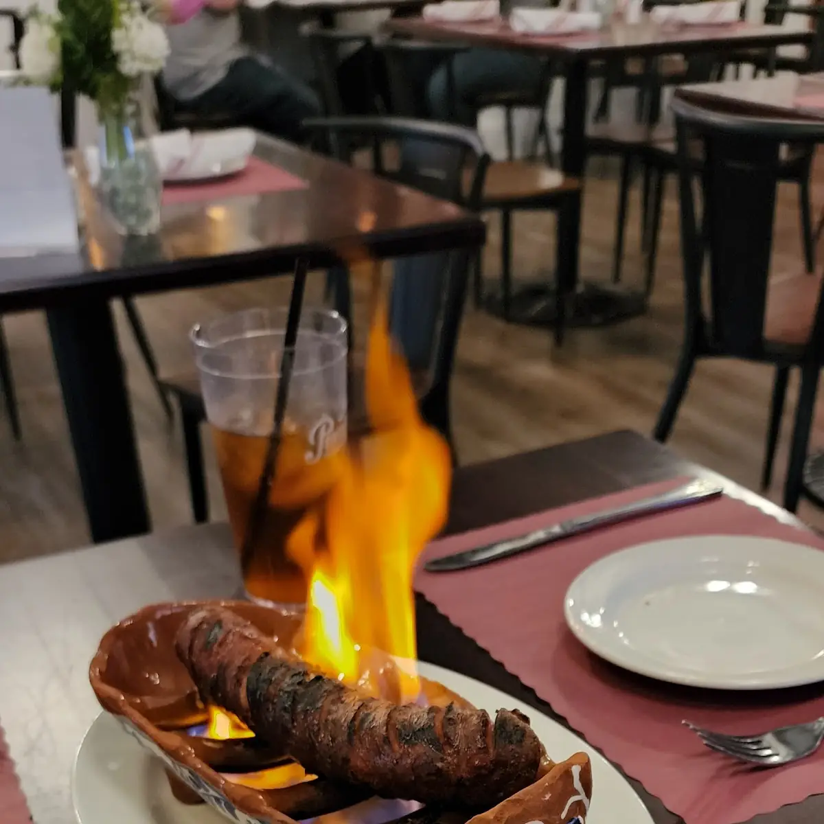 Chorizo on Fire