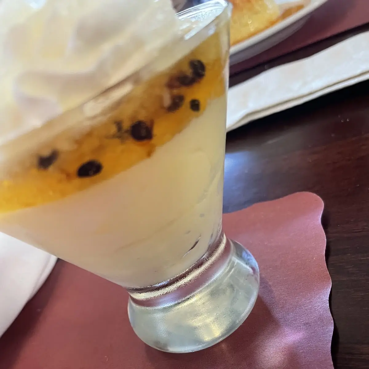 Passion Fruit Mousse