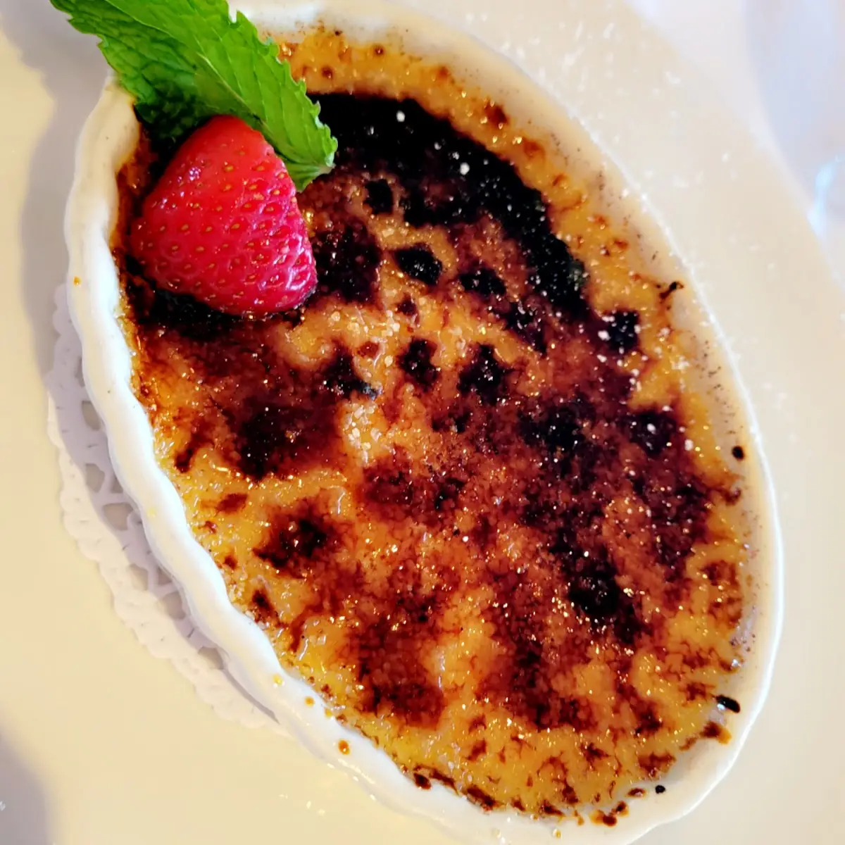 B&w Creme Brulee