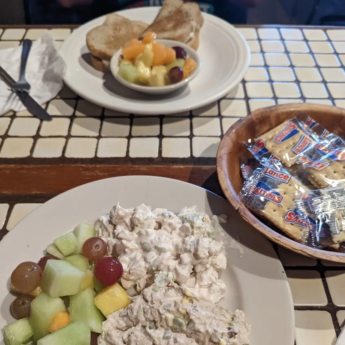 Tuna & Chicken Salad Lunch