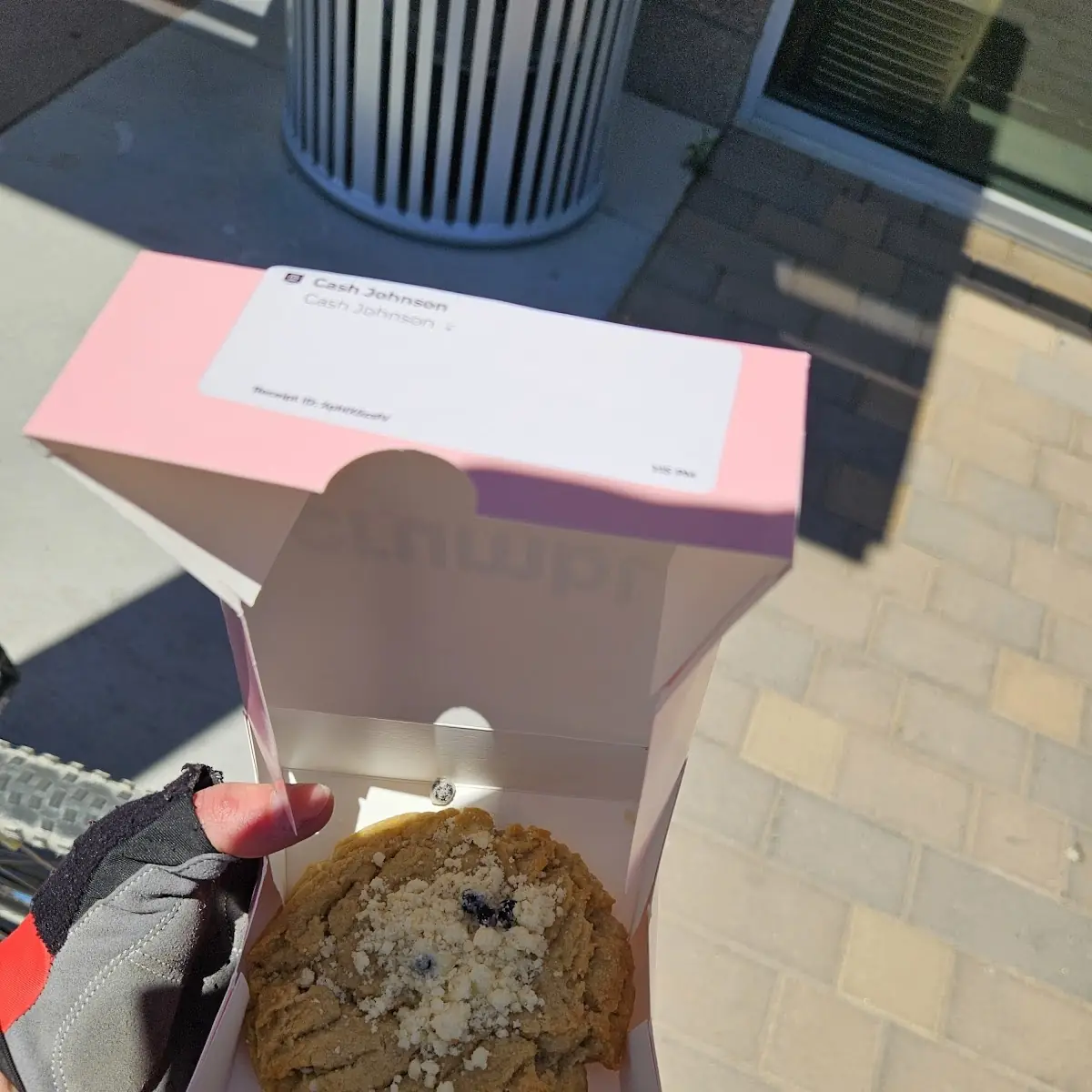 Blueberry Muffin Cookie