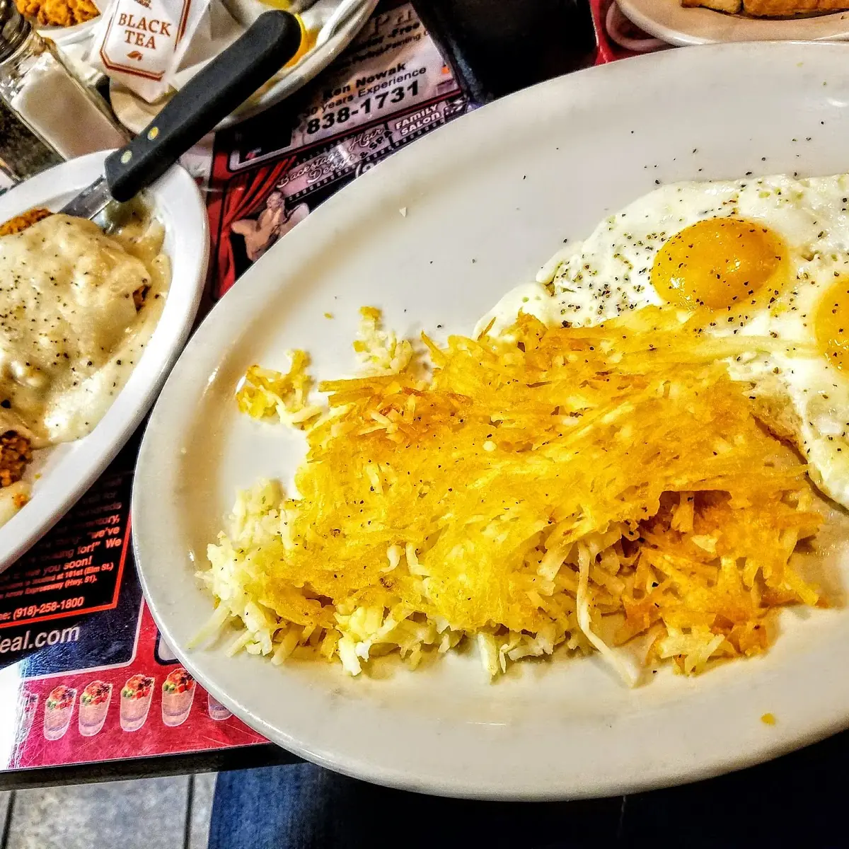 Eggs Hash Brown