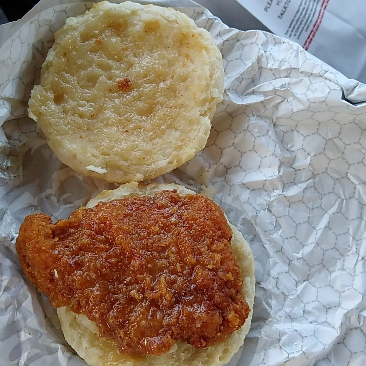 Honey Butter Chicken Biscuit