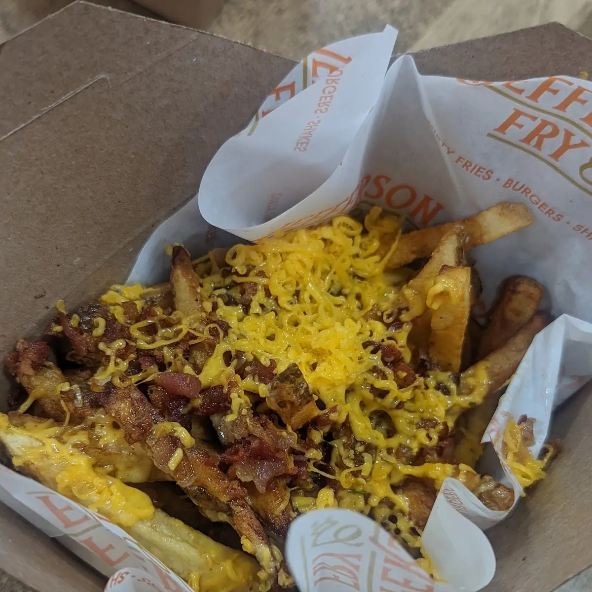 Bacon Cheddar Fries