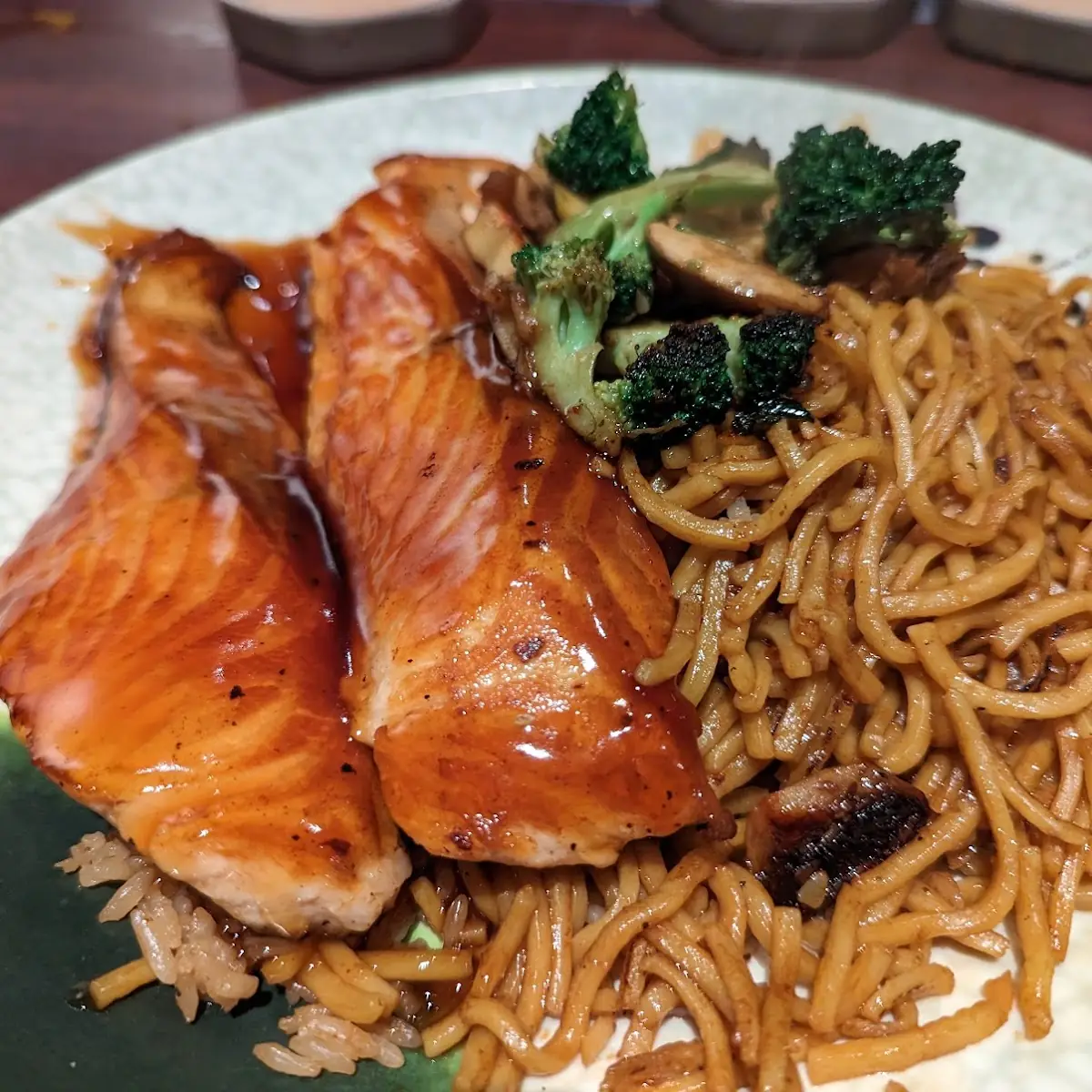 Hibachi Salmon
