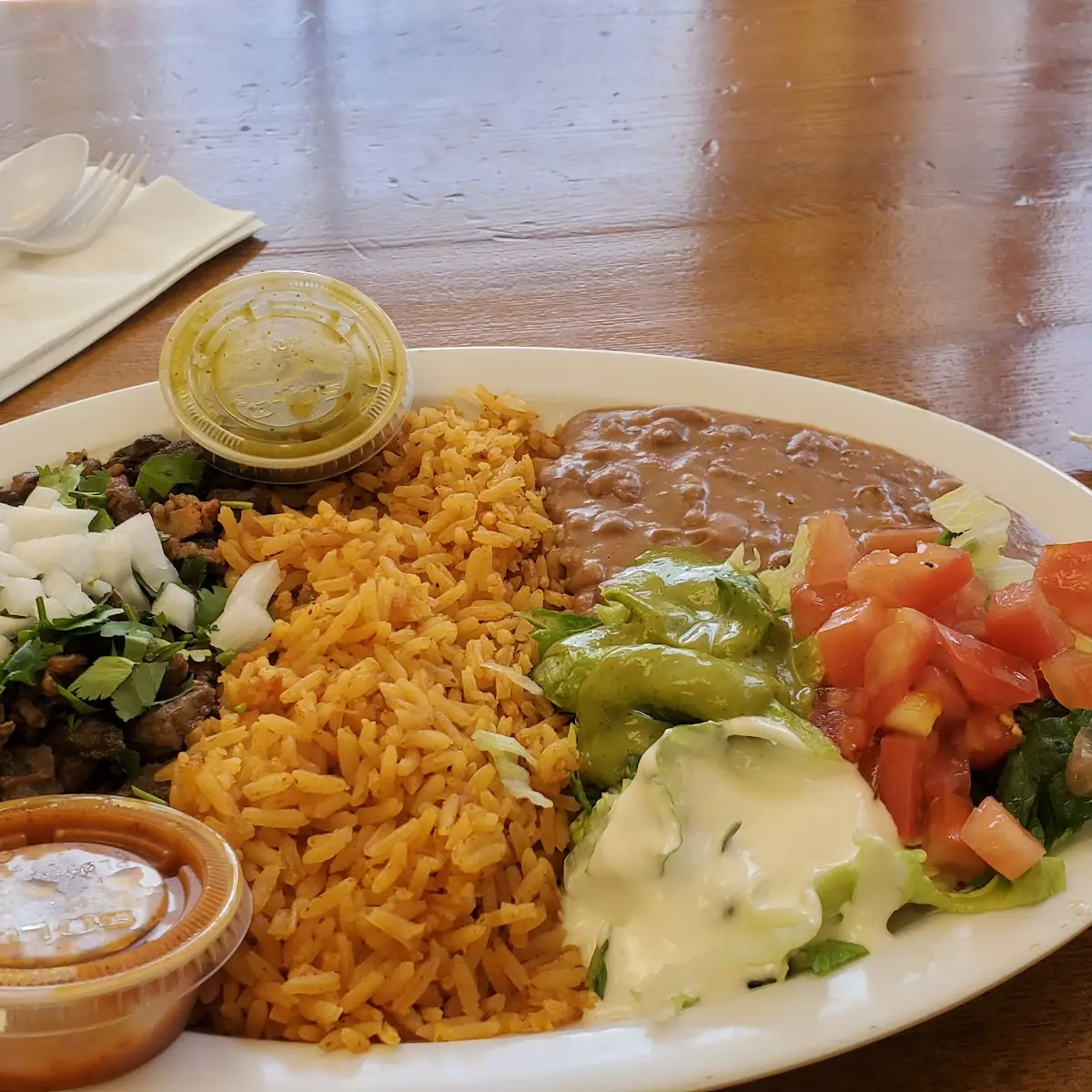 Carne Asada Platter