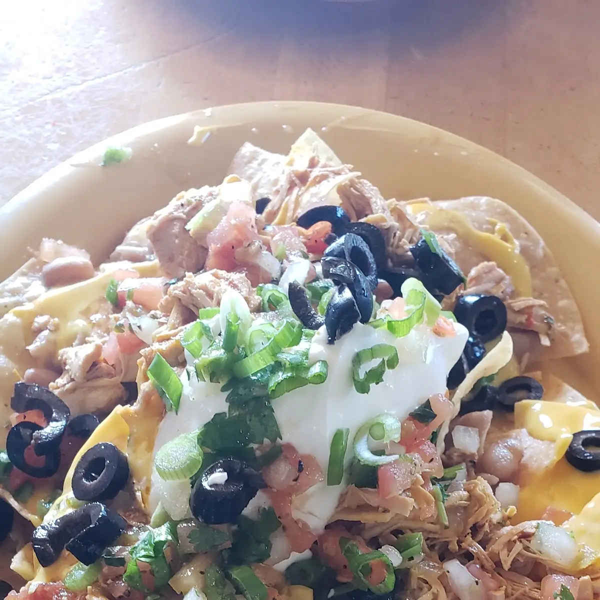 Chicken Nachos Grande