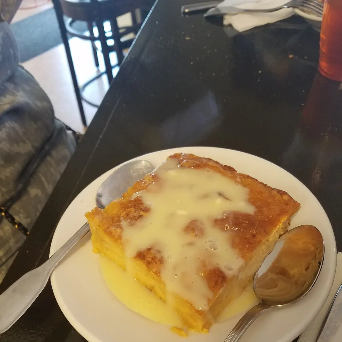 White Chocolate Bread Pudding