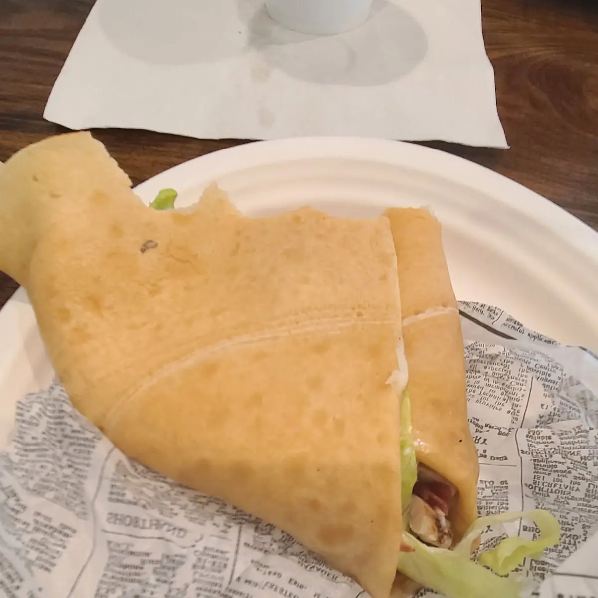 Chicken Bacon Ranch Wrap