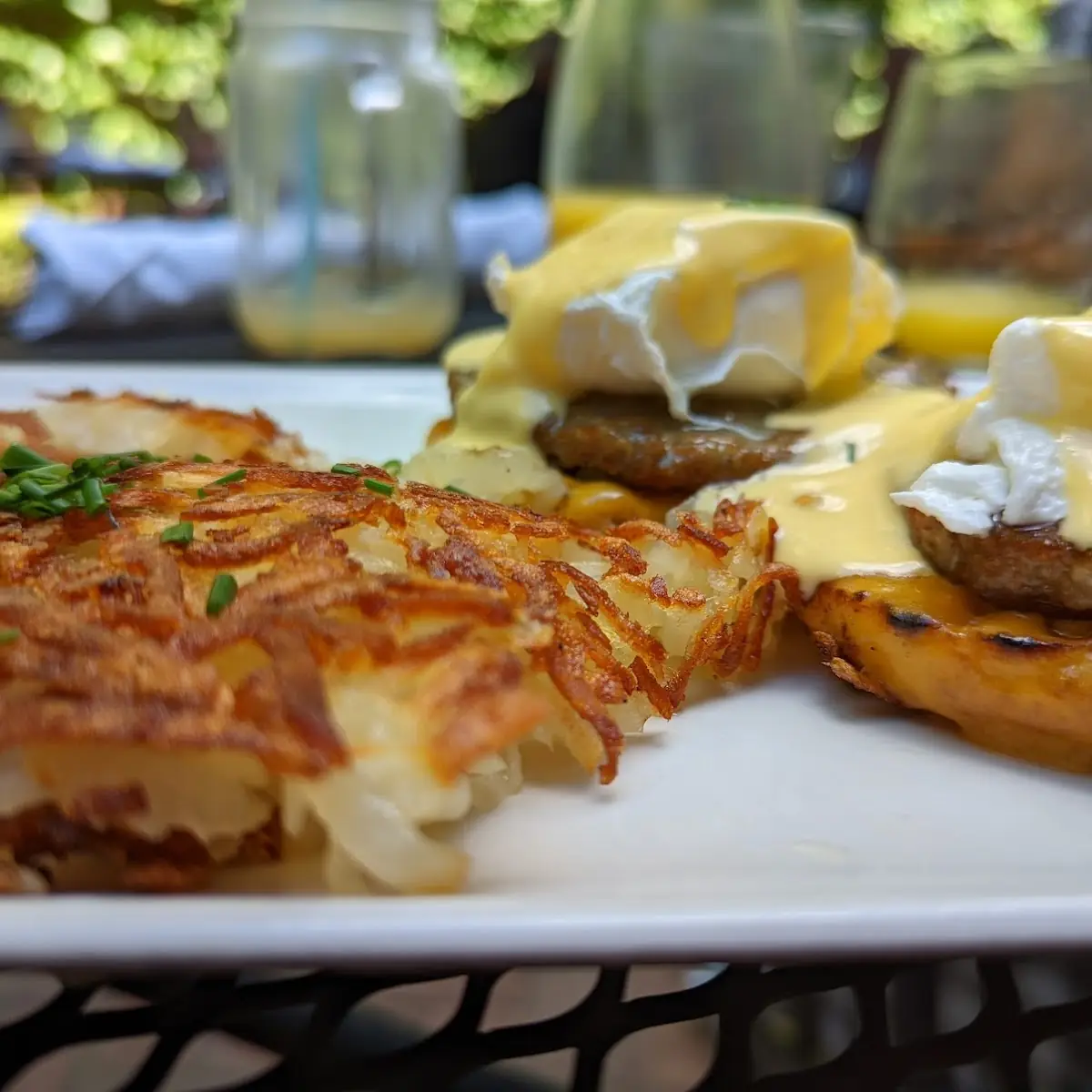 Chive Hash Browns
