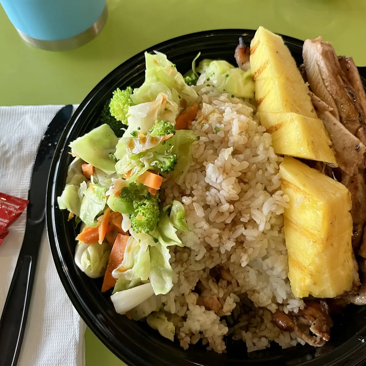 Regular Chicken Teriyaki with Pineapple