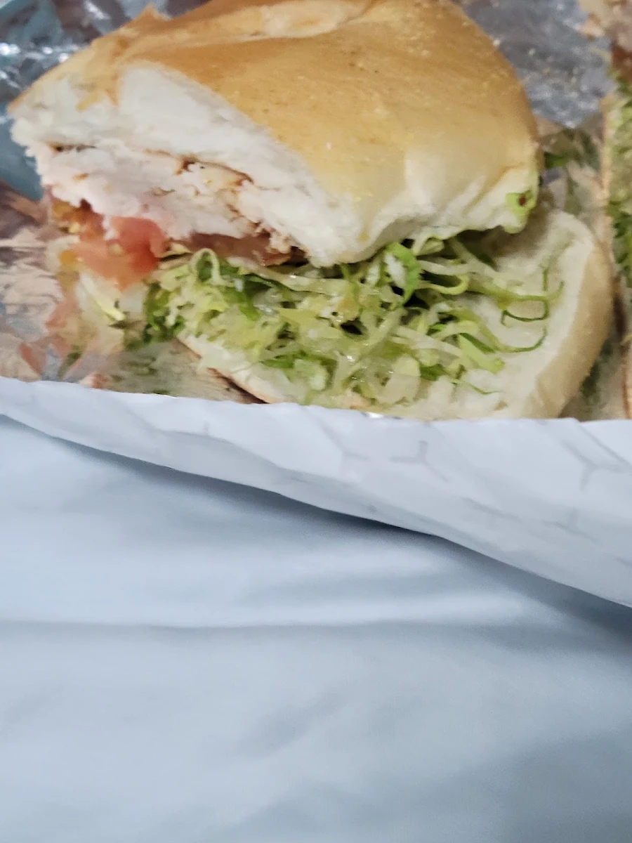 Chicken Cold Cut Sandwiches