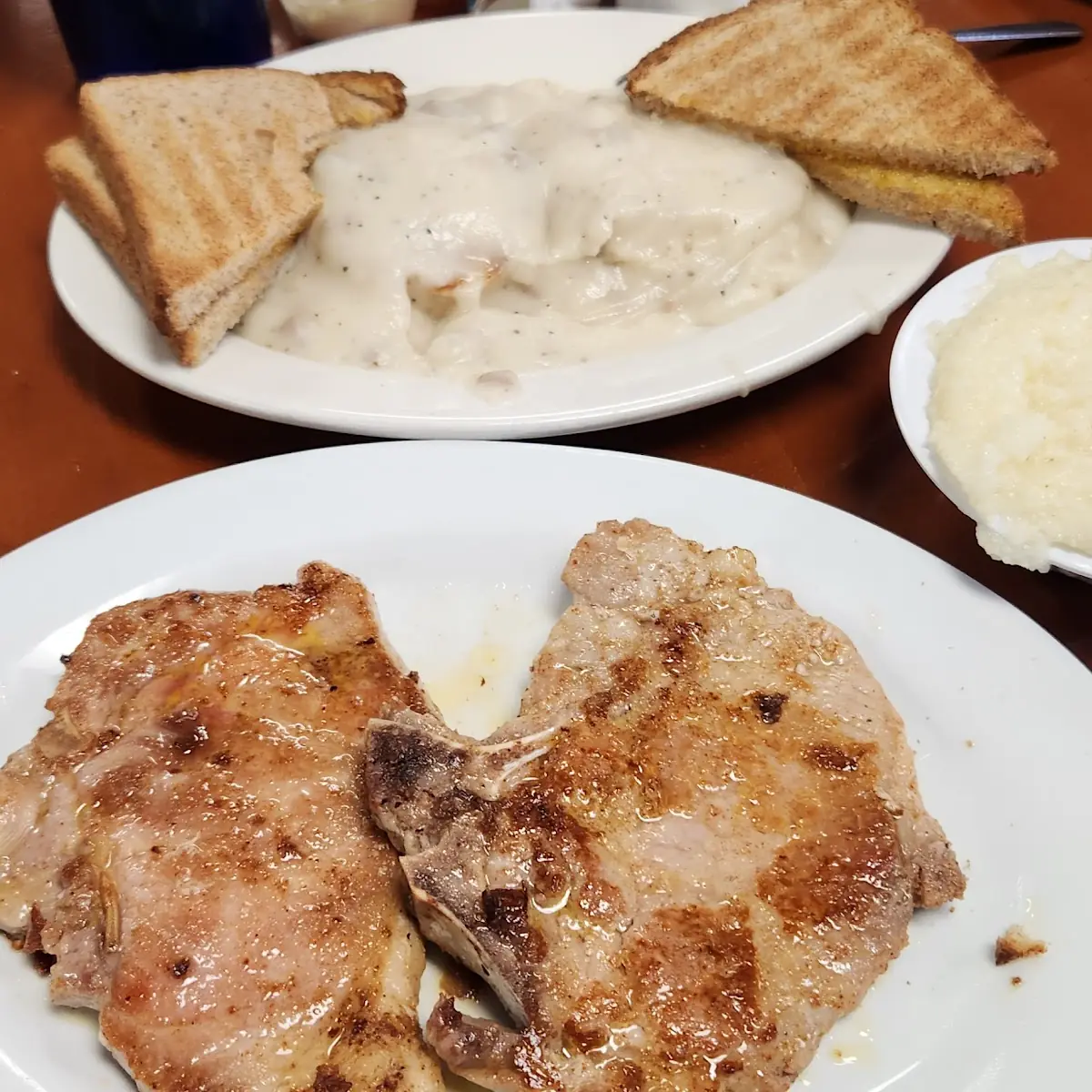 Pork Chop Breakfast Special