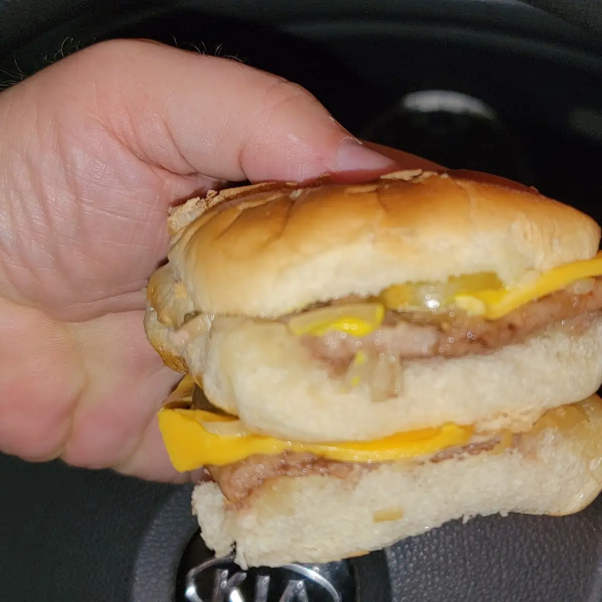 Double Cheese Krystal Burger