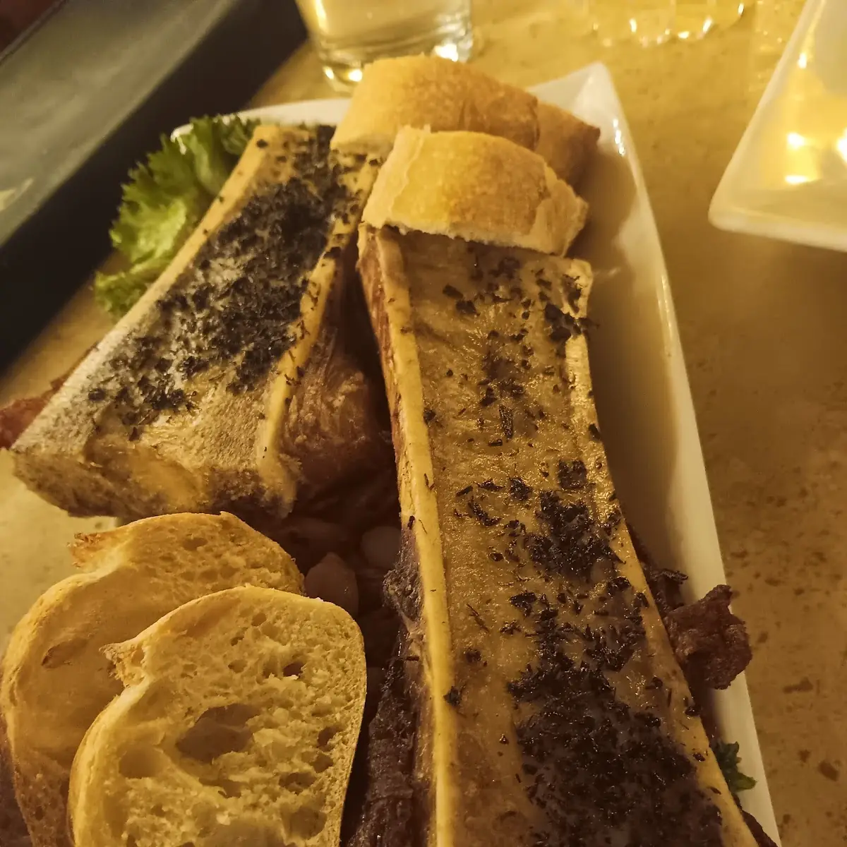 Bone Marrow & Confit Garlic