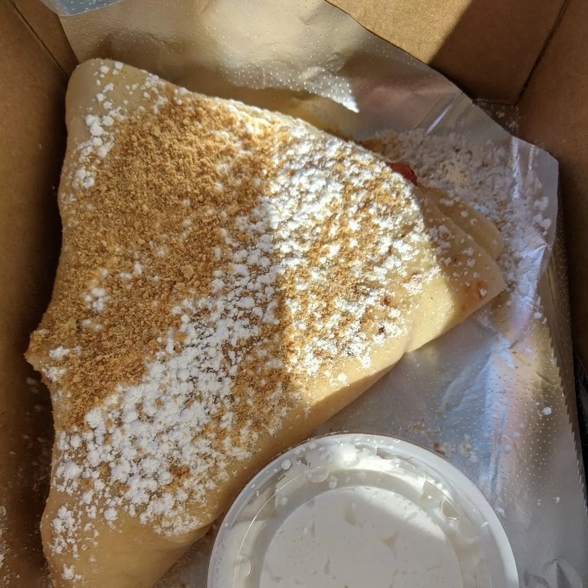 Strawberry Cheesecake Crepe