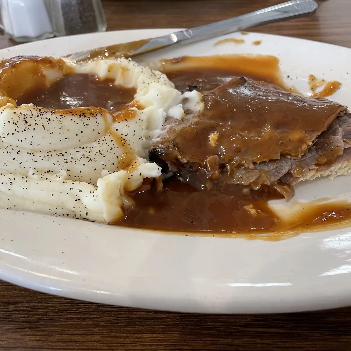 Hot Roast Beef Sandwich