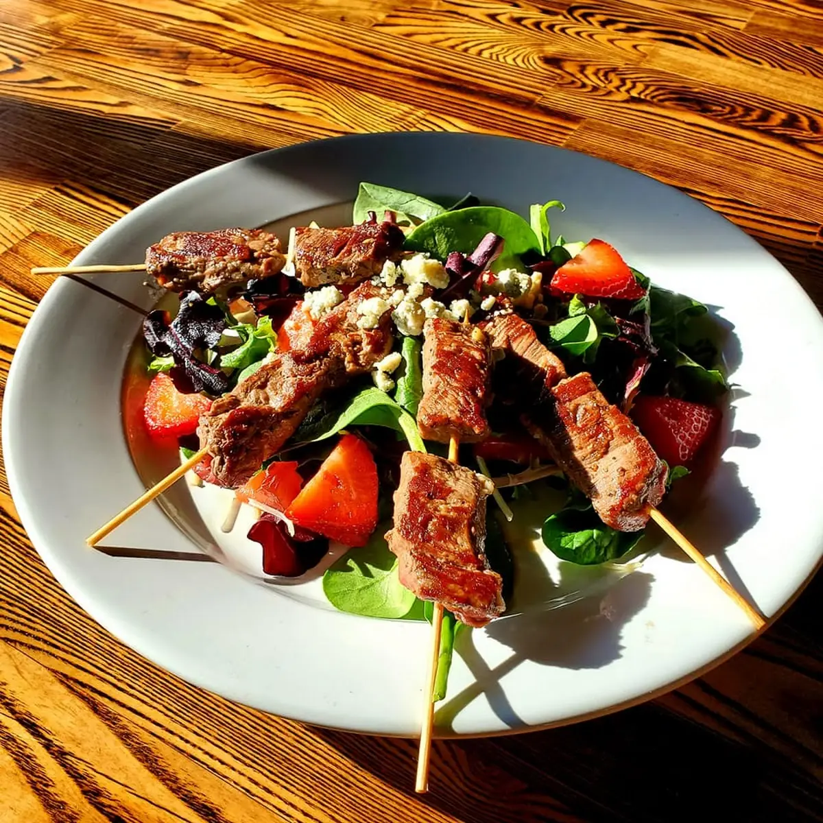 Steak Bite Skewers