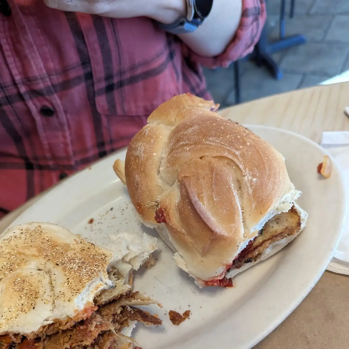 Eggplant Parmigiana Sub