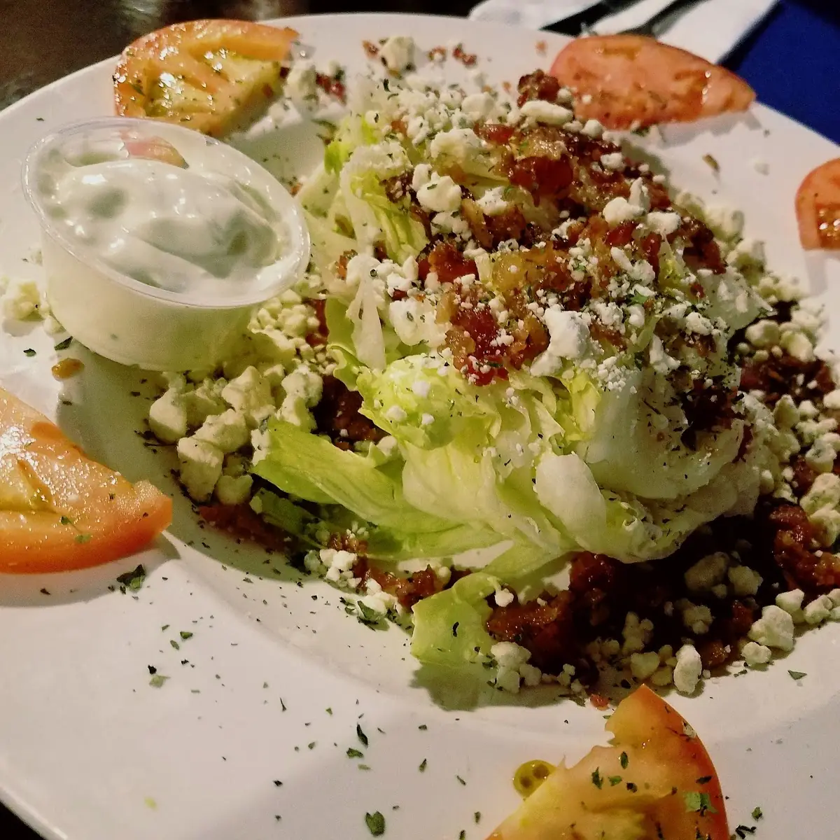 Blue Cheese Wedge Salad