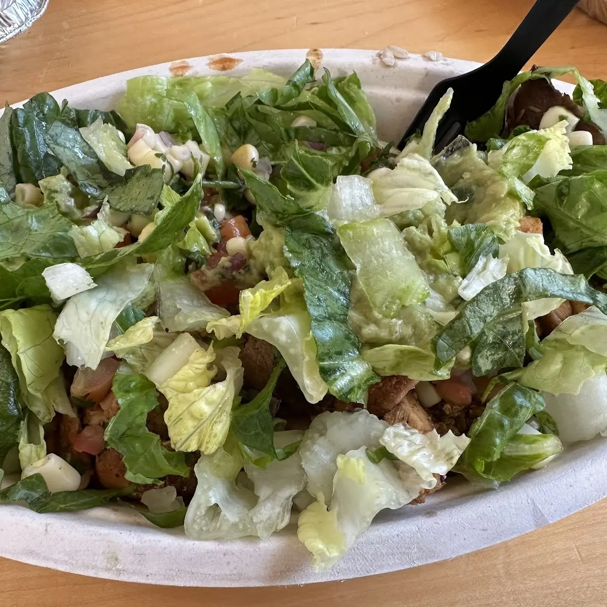 Chicken Bowl Guacamole
