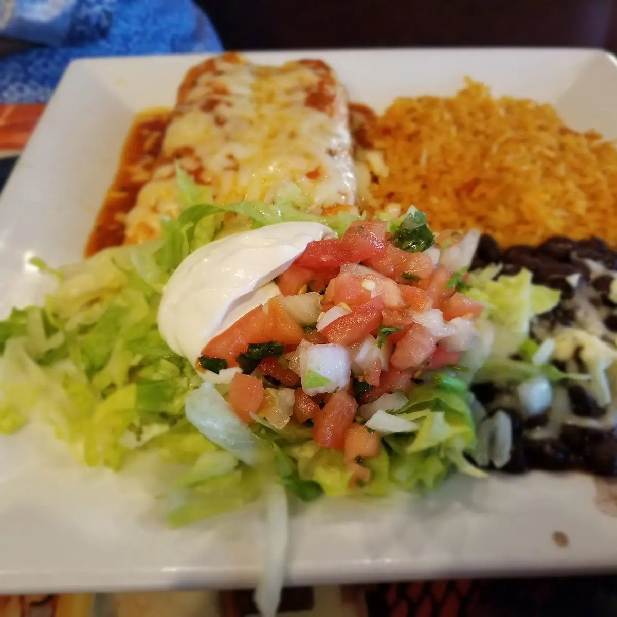 Enchilada Rice & Beans