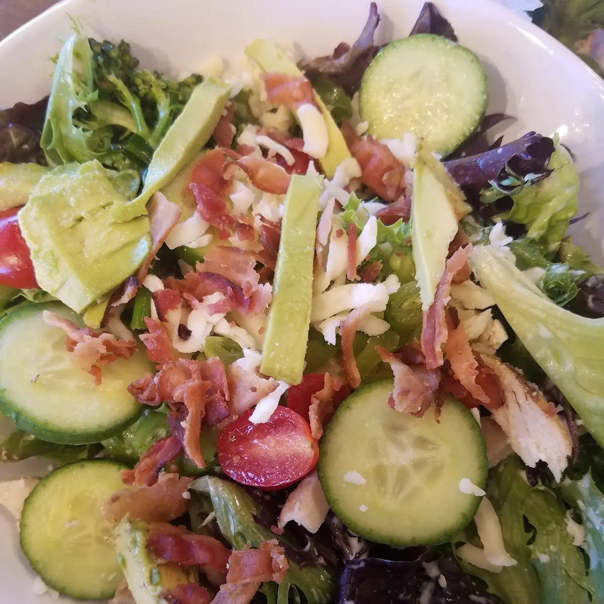 Avacado Chicken Chop Salad