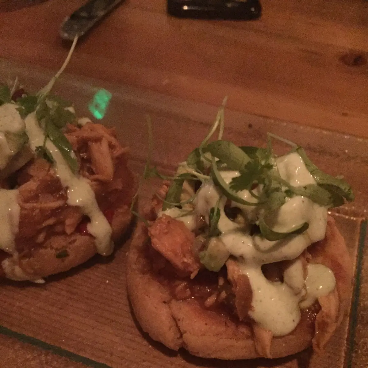 Chicken Tamale Pancakes