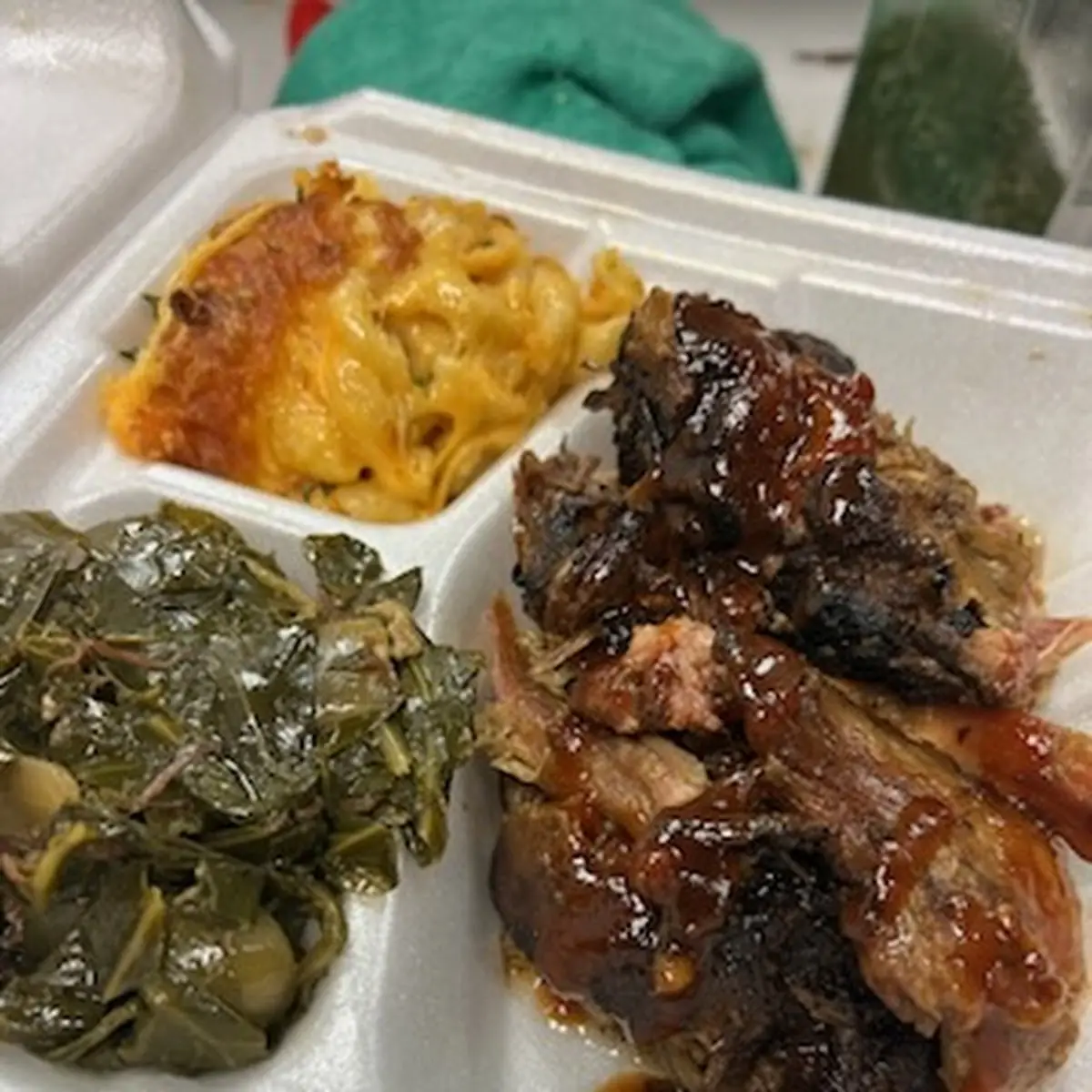 Brisket Cornbread Mac and Cheese