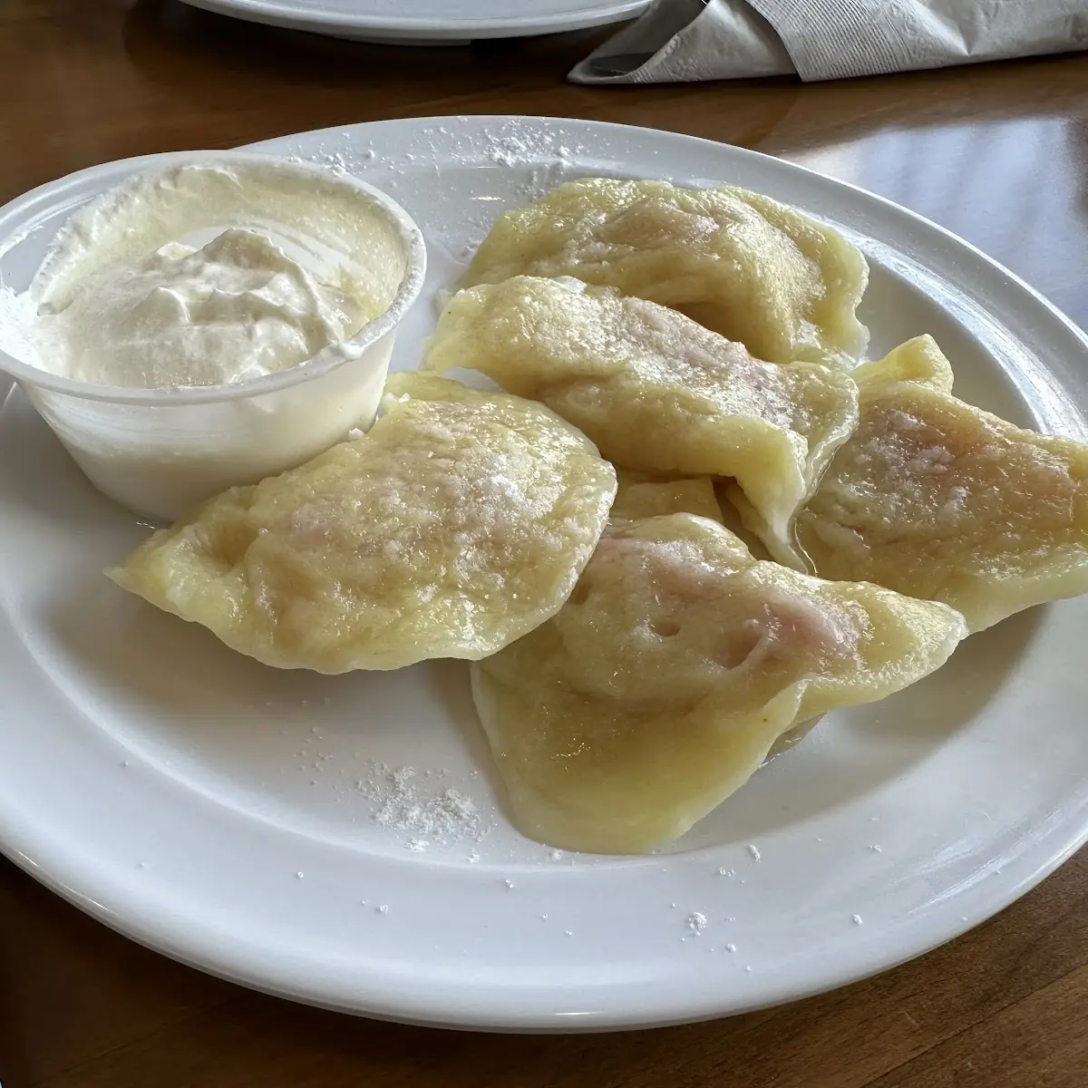 Buffalo Chicken Pierogies