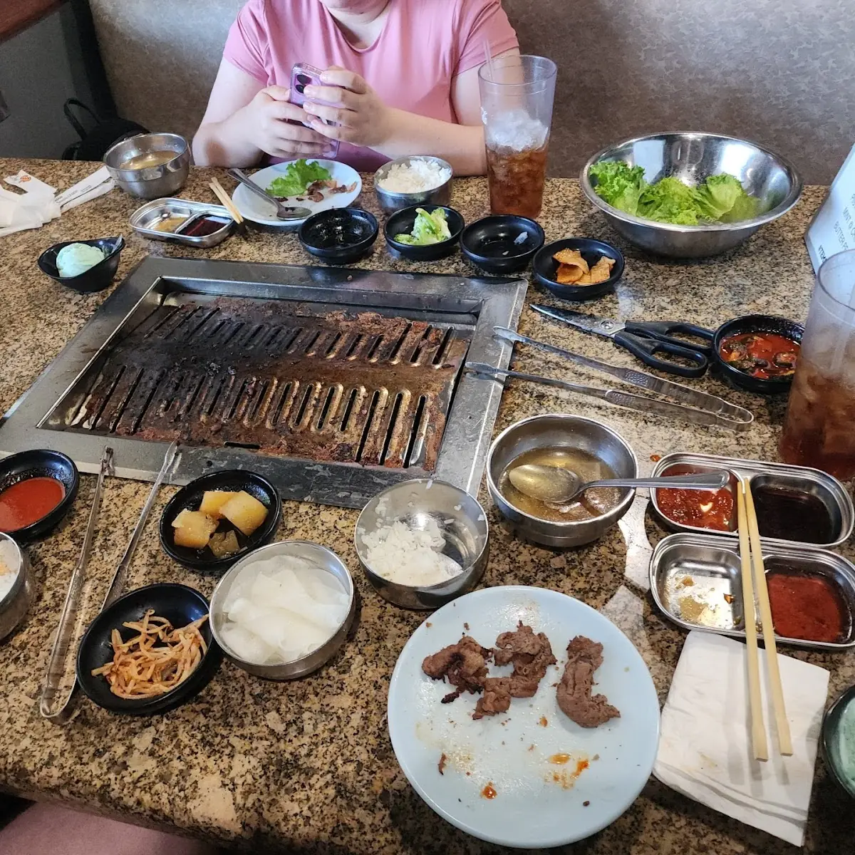 Galbi Marinated Korean Short Ribs Grilled