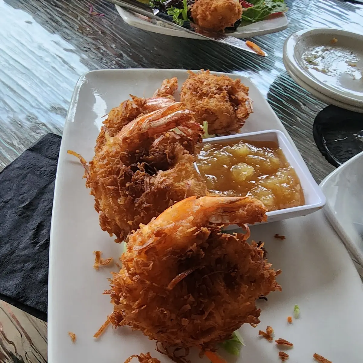 Beer Battered Tropical Coconut Shrimp
