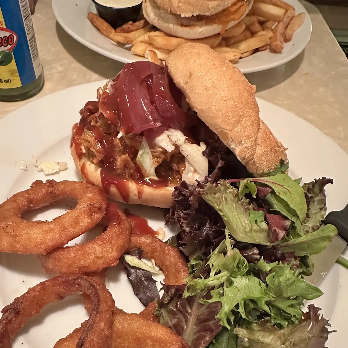 Bakers Pulled Pork Sandwich