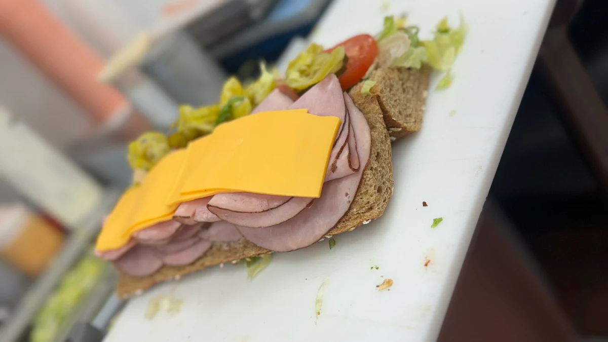 Ham and Cheese Sandwich