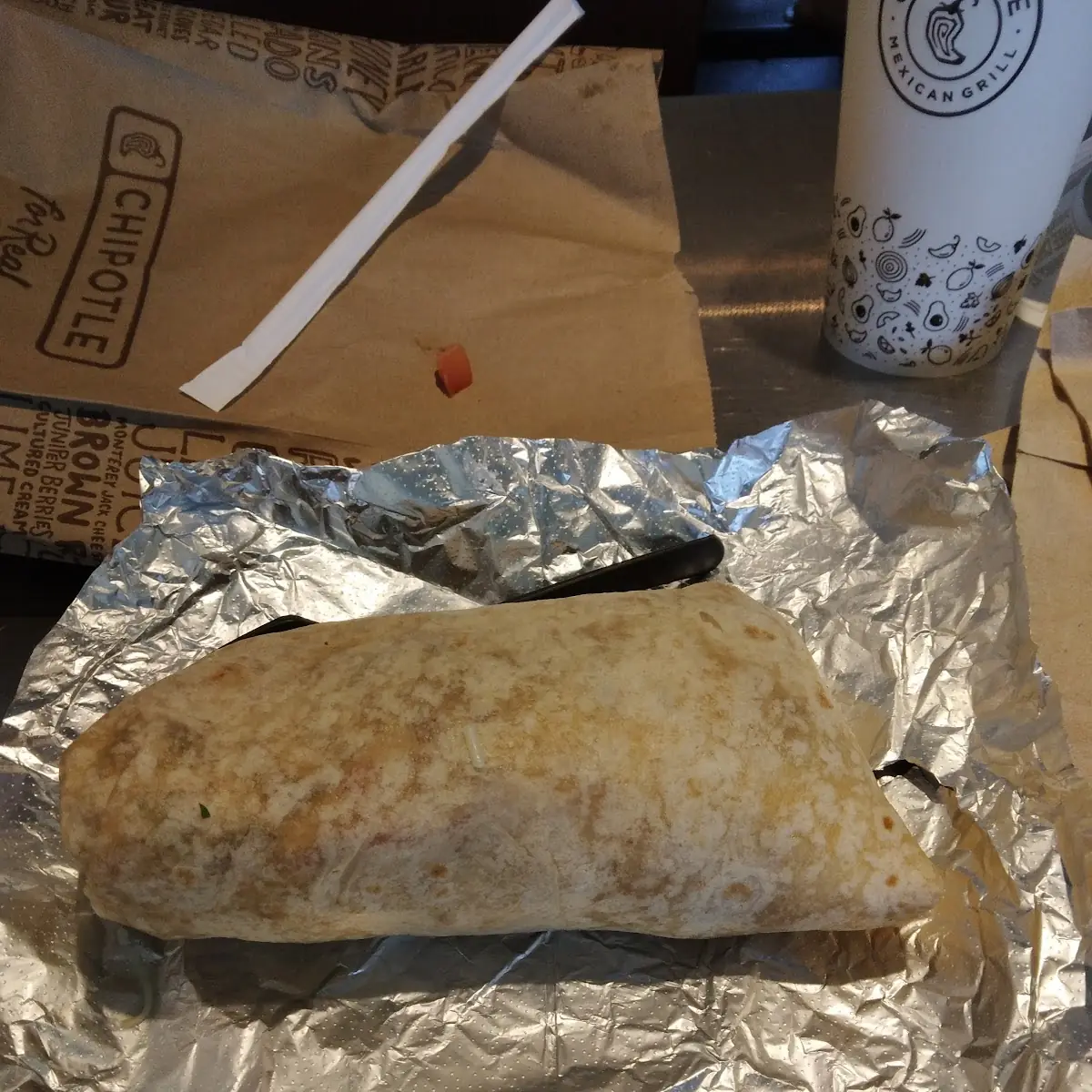 Chipotle Honey Chicken Burrito