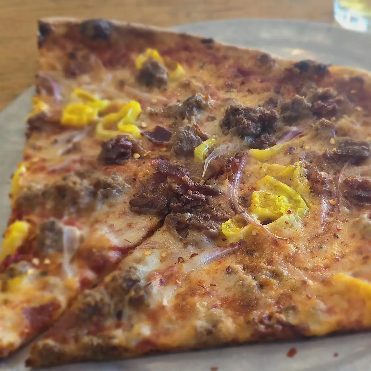 Meat Lovers Pizza Slice