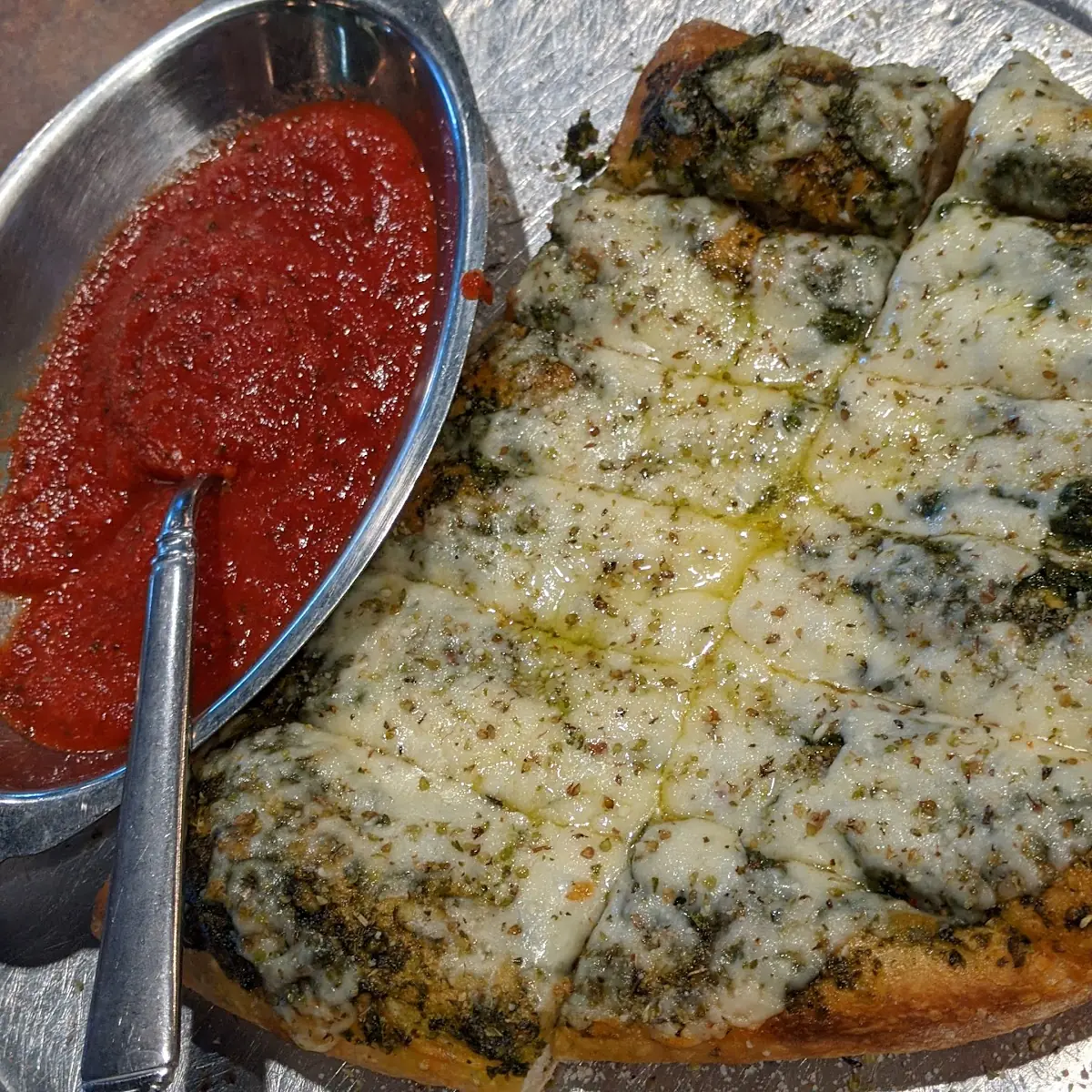 Pesto Cheese Sticks