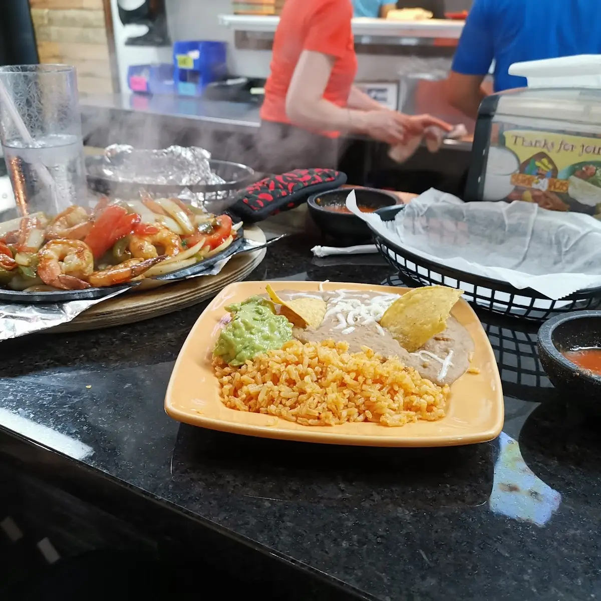Shrimp Fajitas