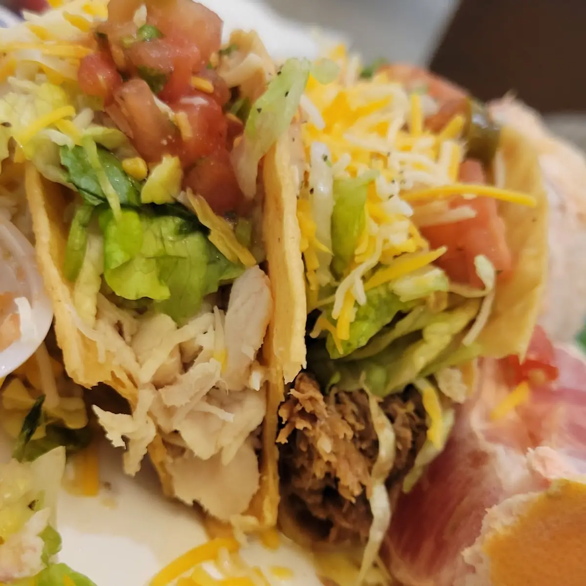 & Beef Crispy Taco