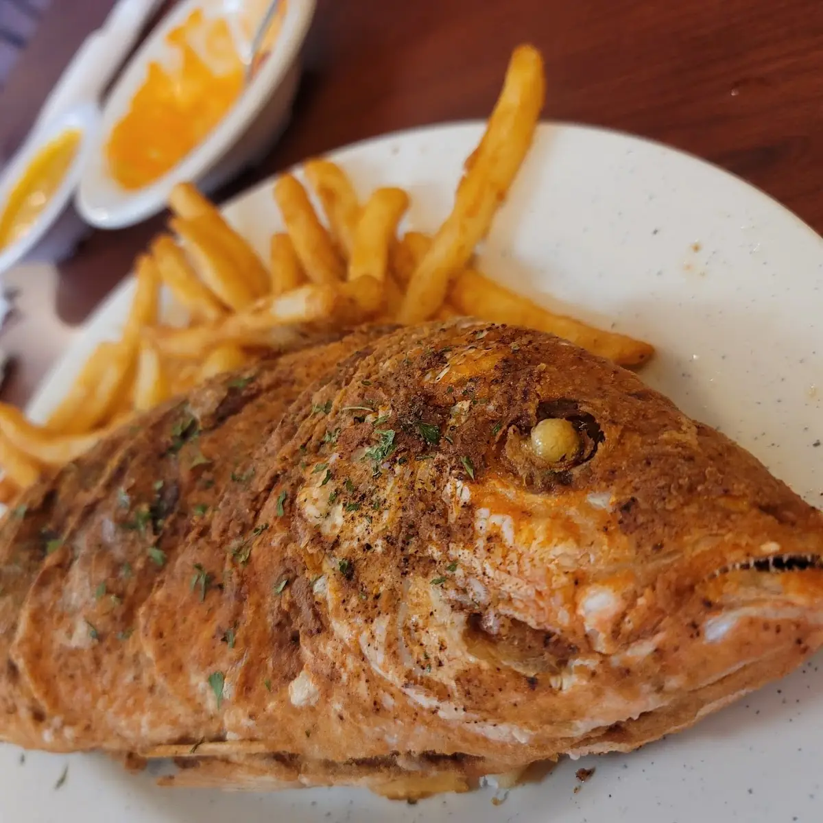 Fried Whole Snapper