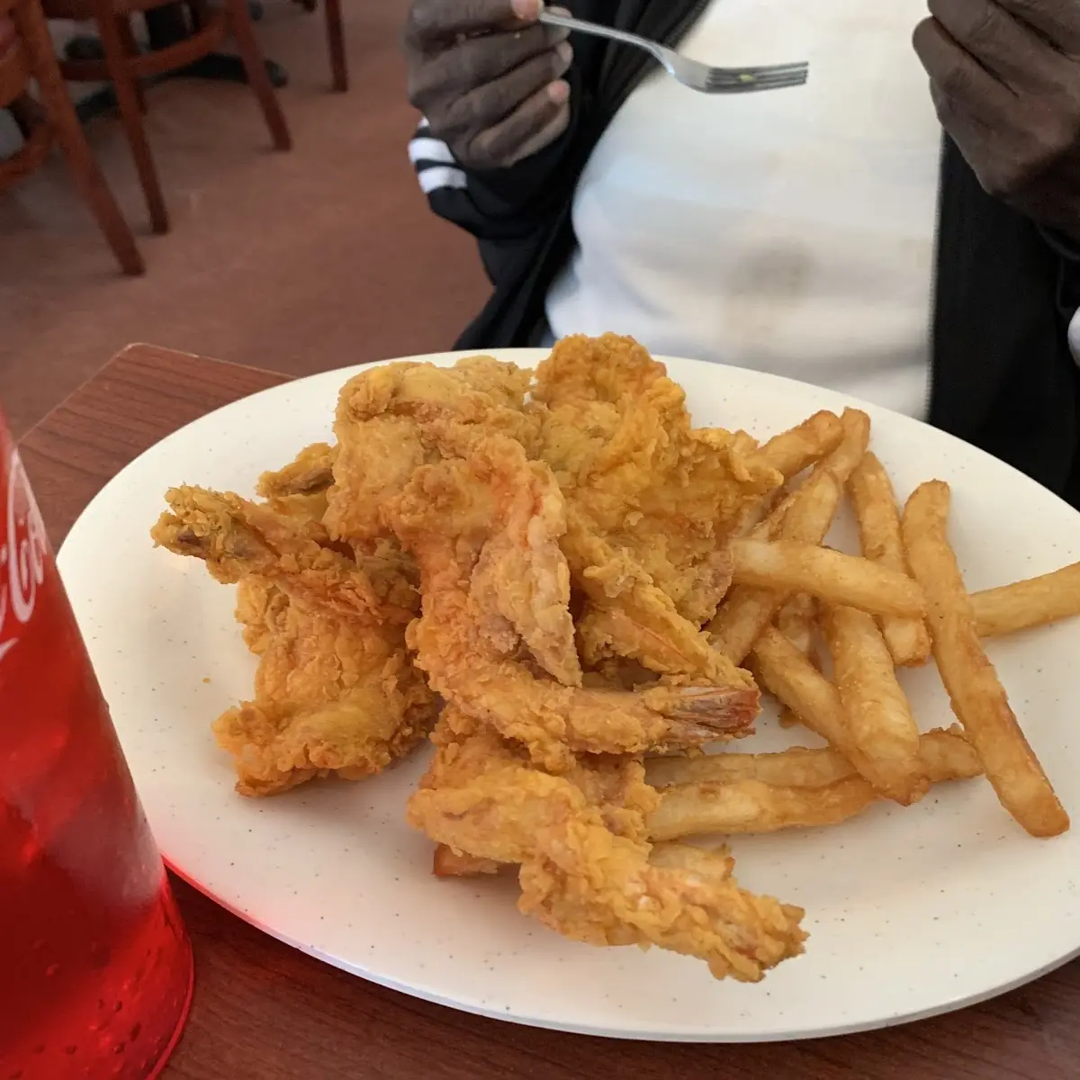 Jumbo Shrimp Fried Platter