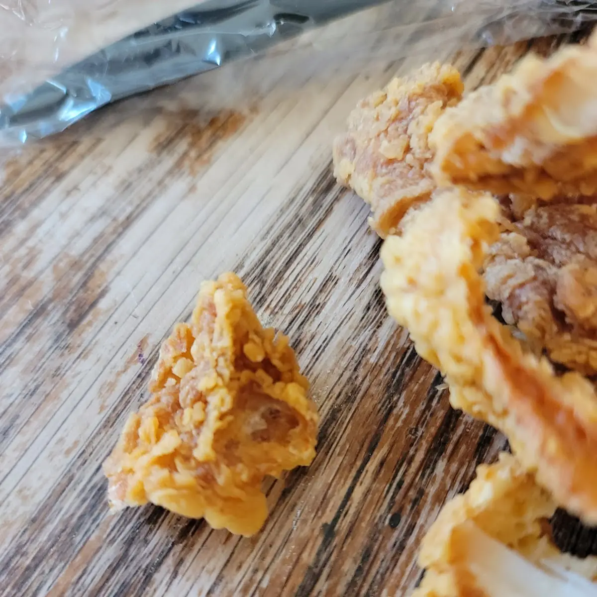 Dry Old Horrible Chicken Fingers