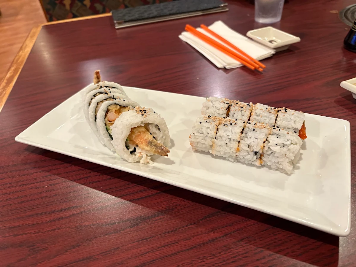 Dynamite and Tuna Roll, Mii Sushi & BBQ
