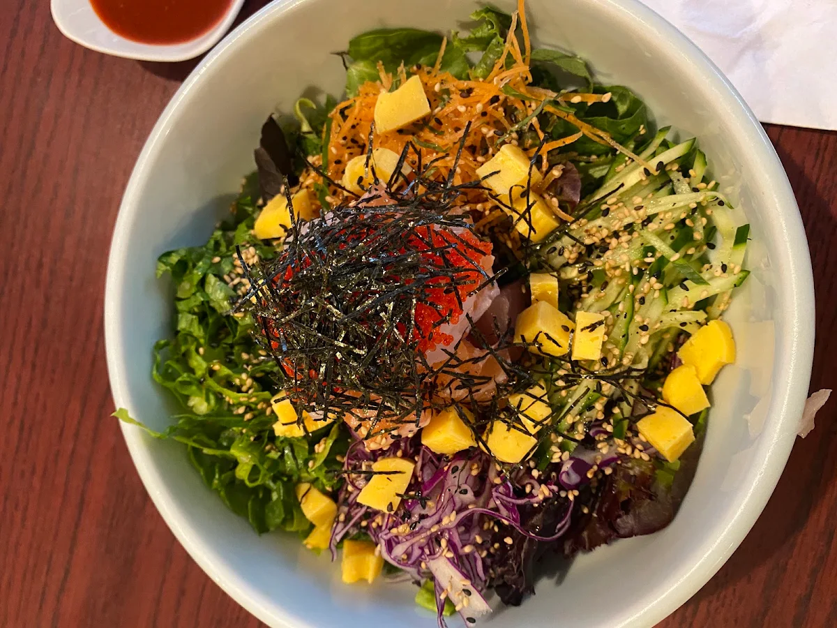 Korean Chirashi Donburi 회덮밥, Mii Sushi & BBQ