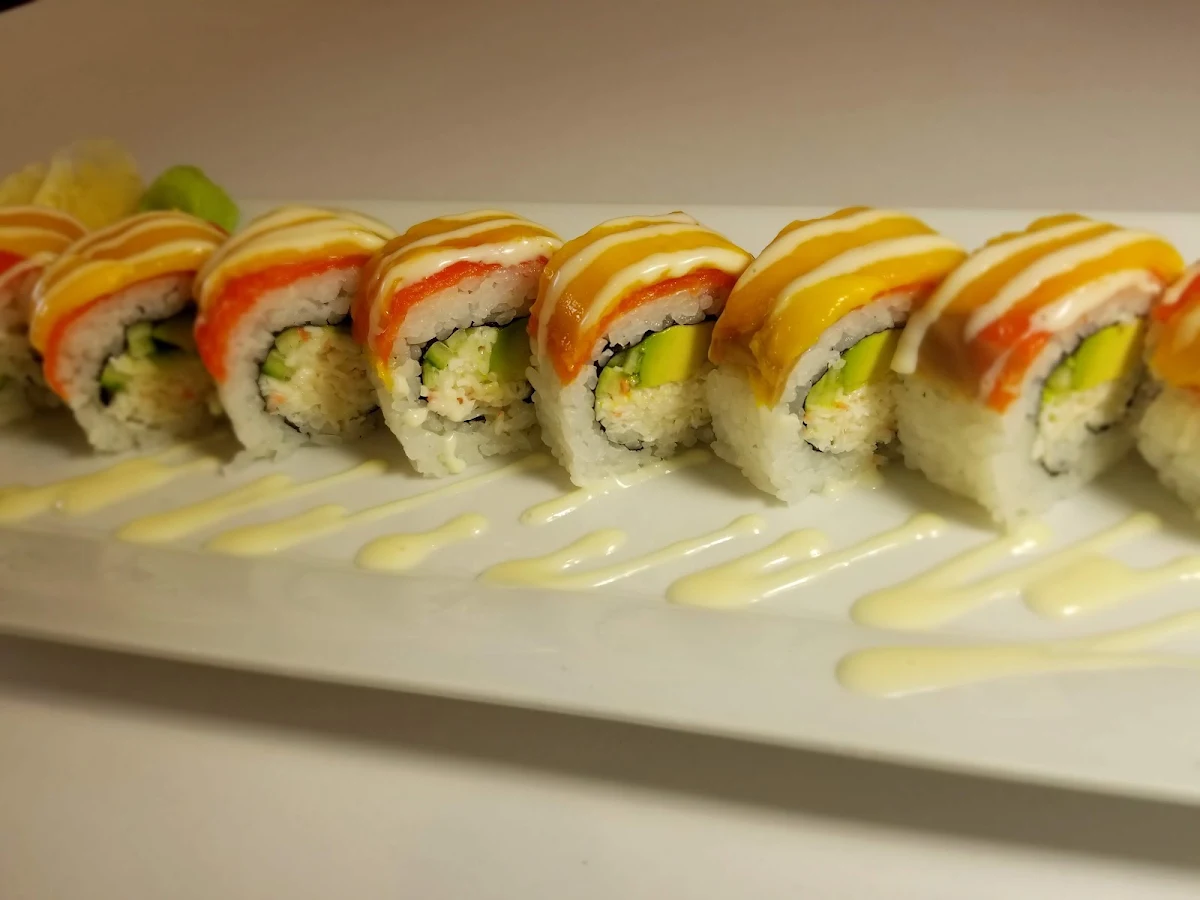 Mango&Smoke Salmon Roll, Mii Sushi & BBQ