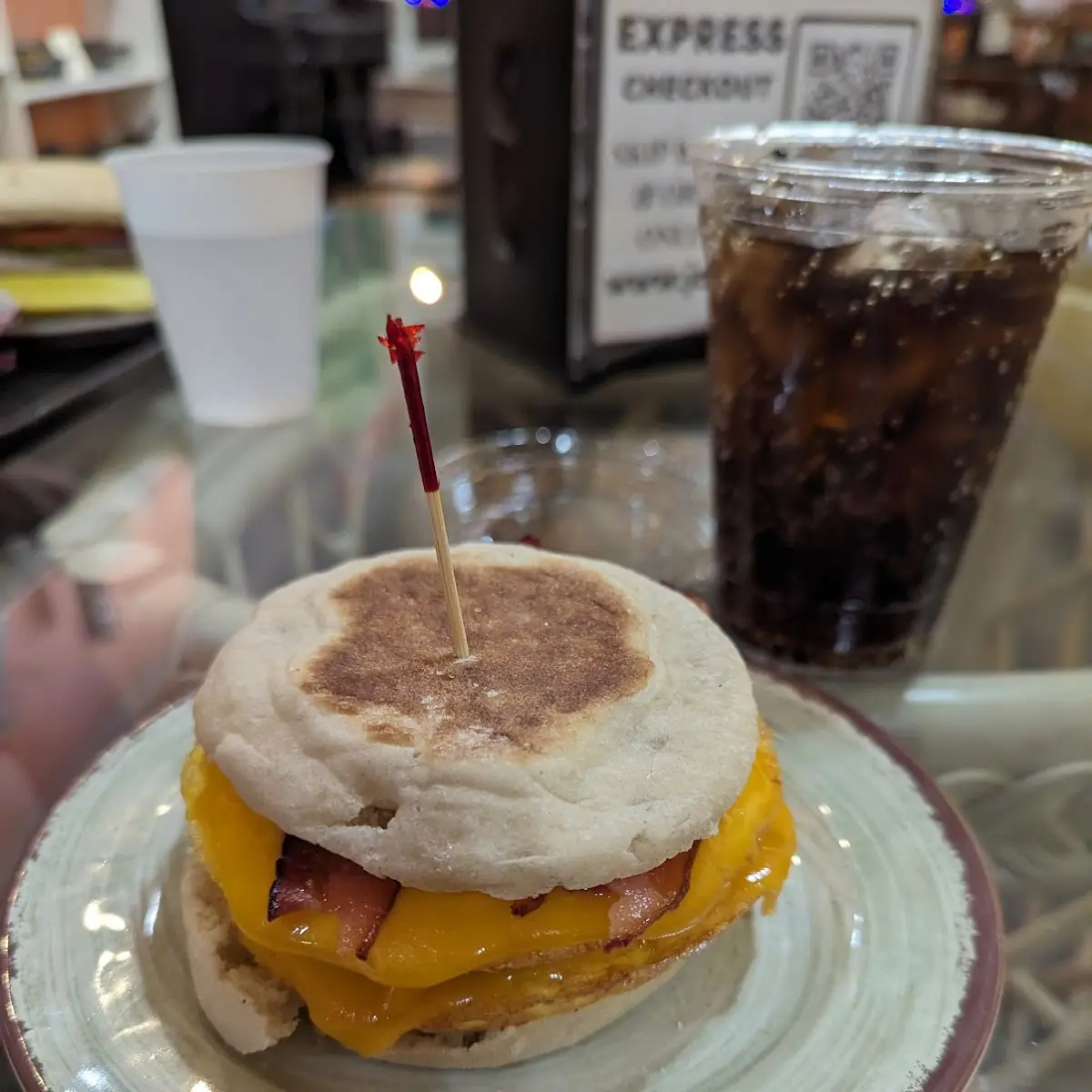 Monster Breakfast Sandwich