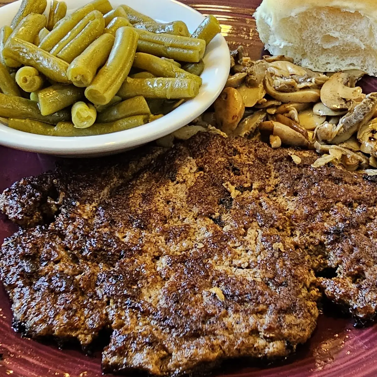 Hamburger Steak Dinner