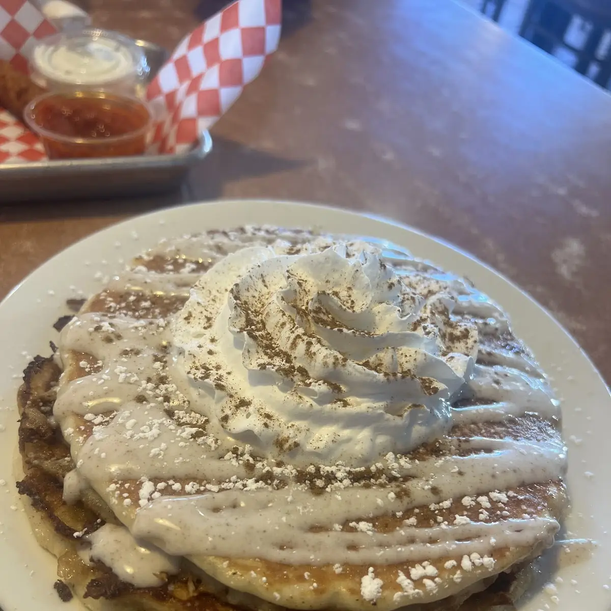 Cinnamon Roll Pancakes (4 pcs)